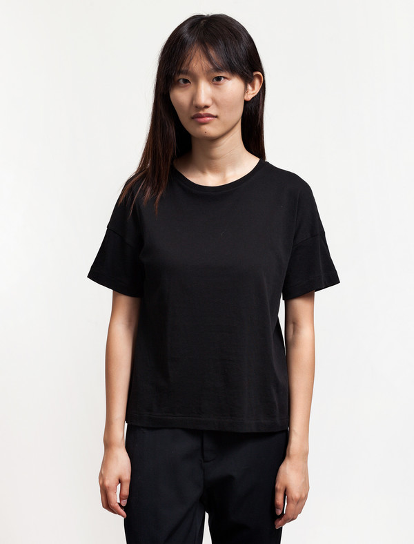 Organic by John Patrick Classic Tee Black Organic by John Patrick Classic Tee Black