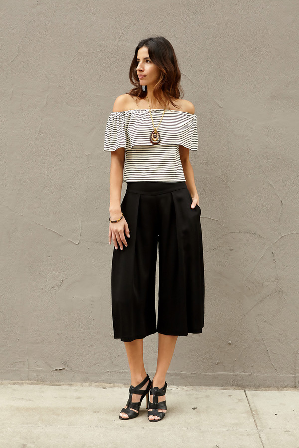 Nicole Miller Black Palazzo Pants Nicole Miller Black Palazzo Pants