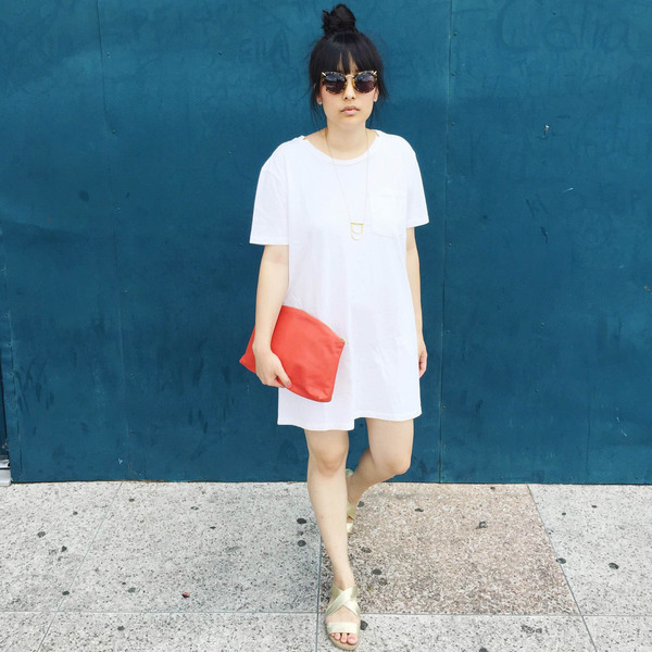Skargorn #69 Tee Dress, Milk Wash Skargorn #69 Tee Dress, Milk Wash