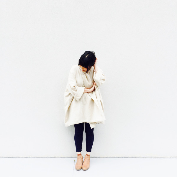 Atelier Delphine Antwerp Coat, Ocean, Bubble Textured Cotton Atelier Delphine Antwerp Coat, Ocean, Bubble Textured Cotton
