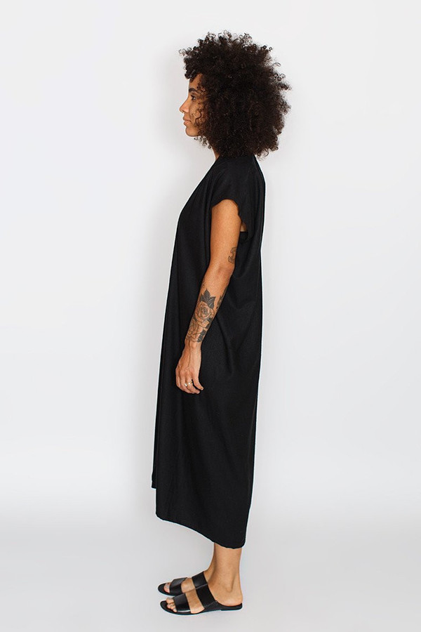 Miranda Bennett Everyday Dress, Oversized, Natural Silk Noil Miranda Bennett Everyday Dress, Oversized, Natural Silk Noil