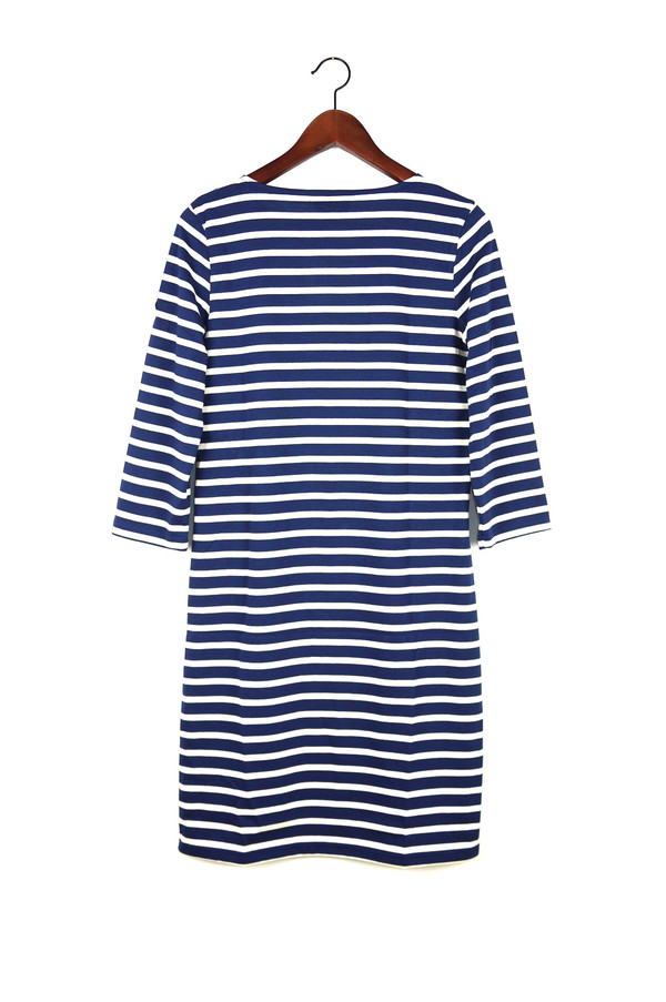 SAINT JAMES Galathee Dress, Marine/Ecru SAINT JAMES Galathee Dress, Marine/Ecru