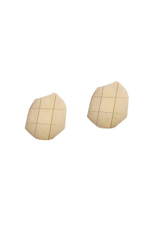 Knobbly Studio Marleigh Studs, Gold Knobbly Studio Marleigh Studs, Gold