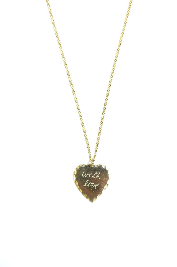 In God We Trust NYC Sweet Nothings Necklace 24", With Love In God We Trust NYC Sweet Nothings Necklace 24", With Love