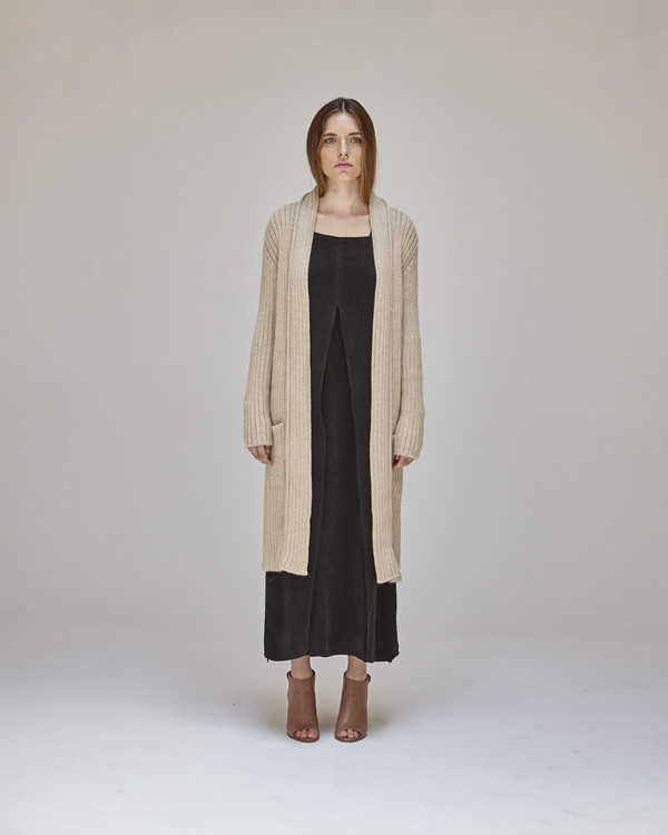 Shaina Mote Kimmel Alpaca Cardigan in Light Camel Shaina Mote Kimmel Alpaca Cardigan in Light Camel