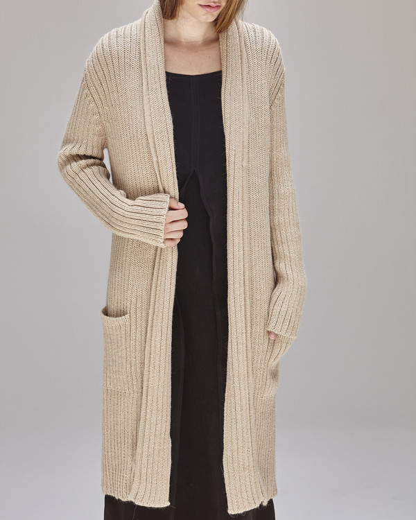 Shaina Mote Kimmel Alpaca Cardigan in Light Camel Shaina Mote Kimmel Alpaca Cardigan in Light Camel