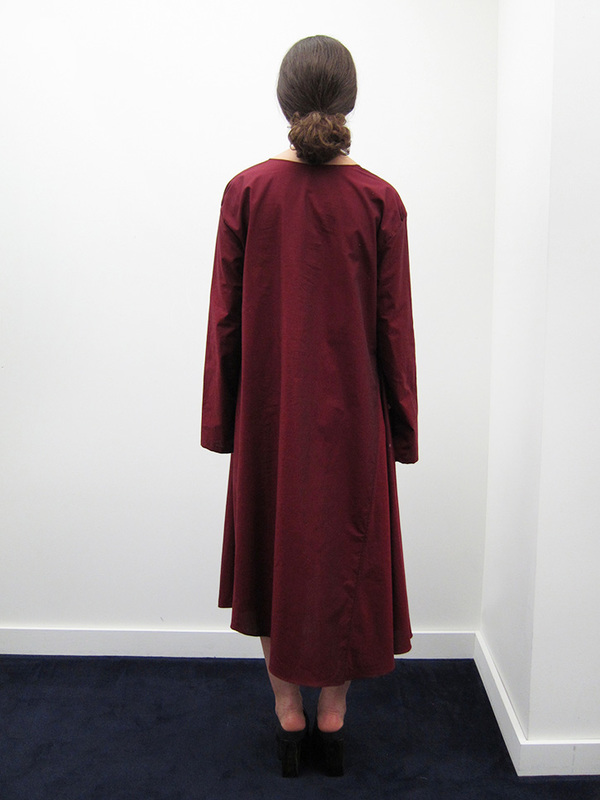 Kahle Gathered Inset L/S Dress Kahle Gathered Inset L/S Dress