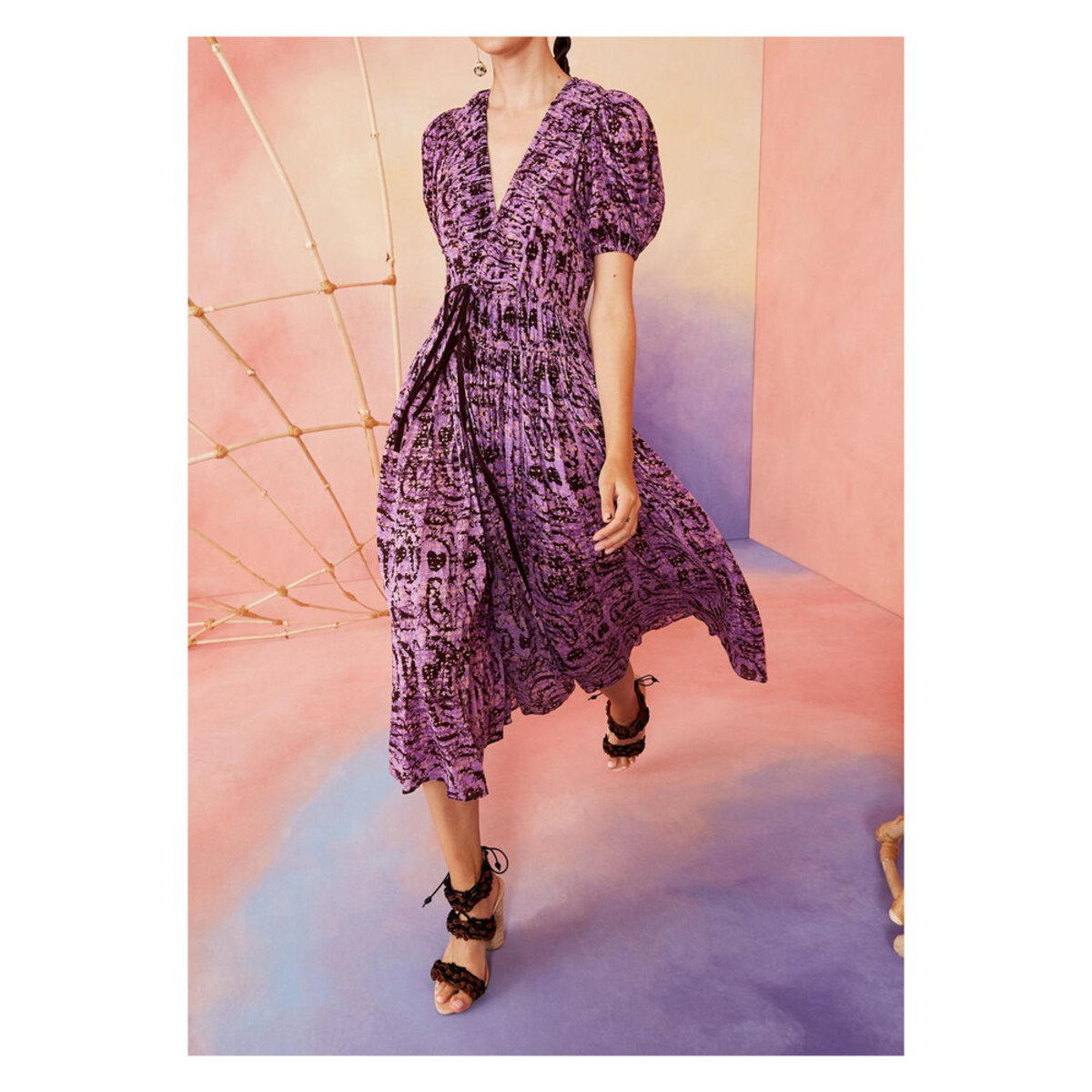 Ulla Johnson Kemala Dress - Lavender 