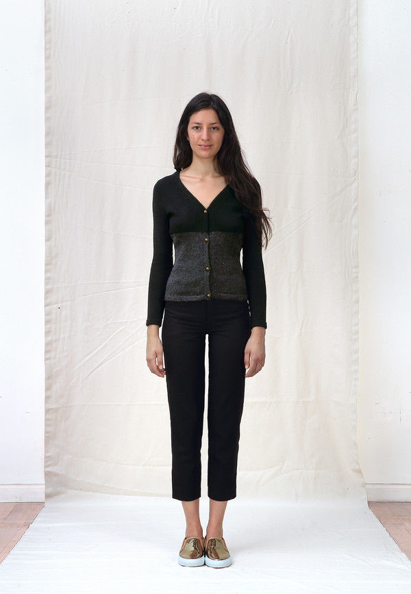 Ete Noir Wool/Silk Cardigan Ete Noir Wool/Silk Cardigan
