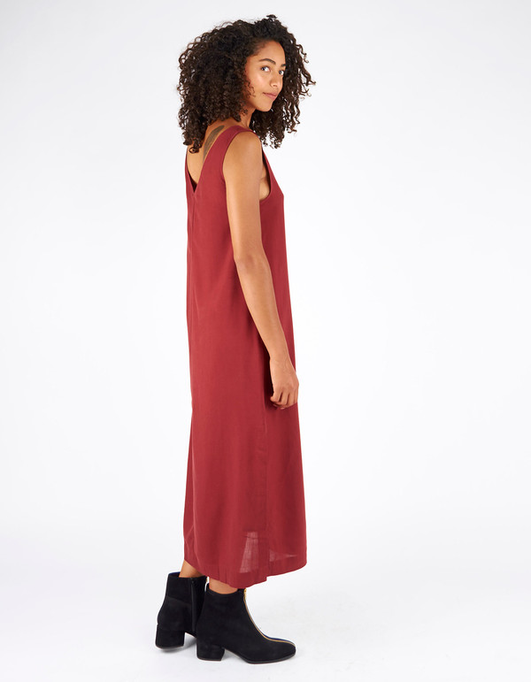 Assembly Label Motion Dress Rust Assembly Label Motion Dress Rust