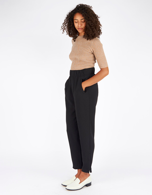 Ganni Clark Pants Black Ganni Clark Pants Black