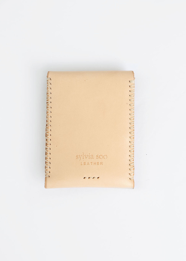 Sylvia Soo Leather Cross-Stitch Wallet Sylvia Soo Leather Cross-Stitch Wallet