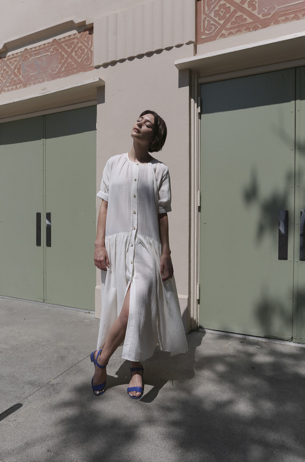 Caron Callahan March Dress in Ivory Caron Callahan March Dress in Ivory