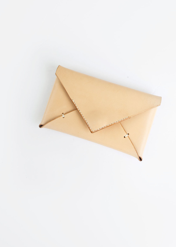Sylvia Soo Leather Nude Everything Wallet Sylvia Soo Leather Nude Everything Wallet