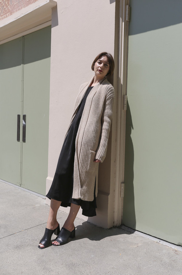 Shaina Mote Kimmel Cardigan in Light Camel Shaina Mote Kimmel Cardigan in Light Camel