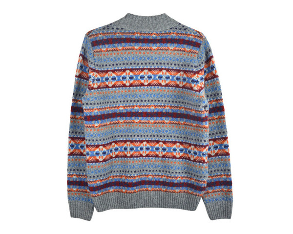 Harley of Scotland Jacquard Cardigan Harley of Scotland Jacquard Cardigan