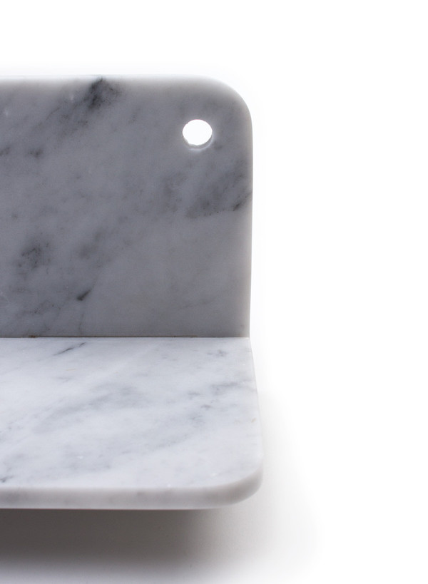 Stone Shelf White Stone Shelf White