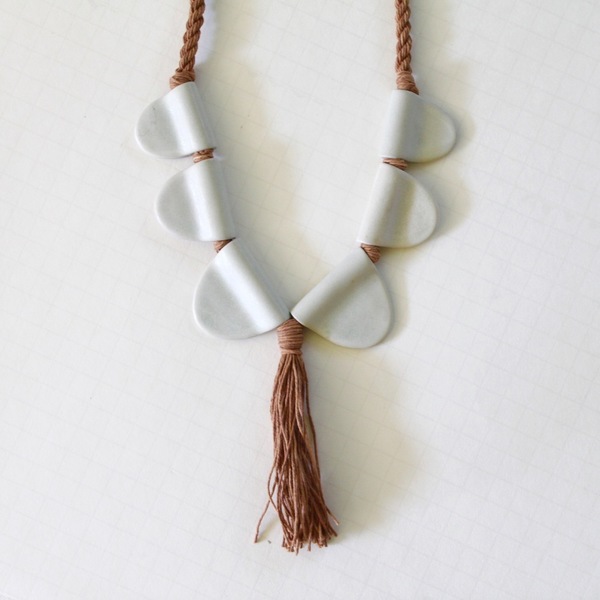 for her Blushed Porcelain Necklace for her Blushed Porcelain Necklace