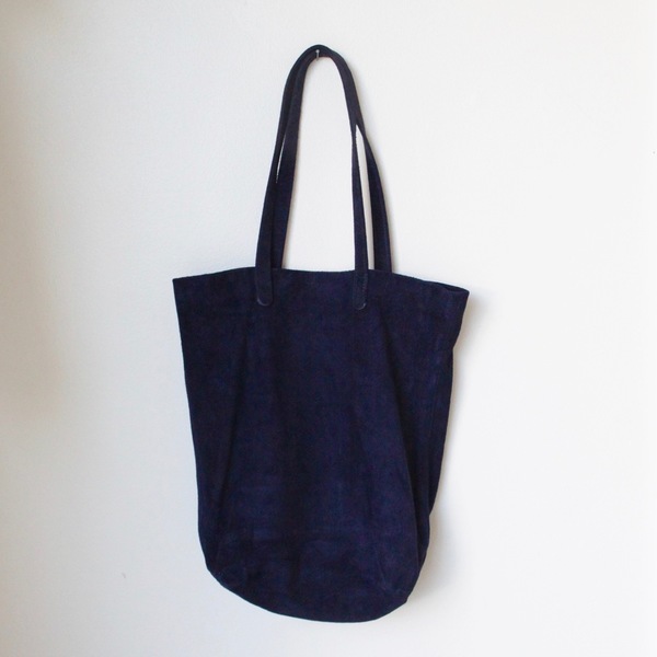 Baggu Midnight Suede Tote Baggu Midnight Suede Tote