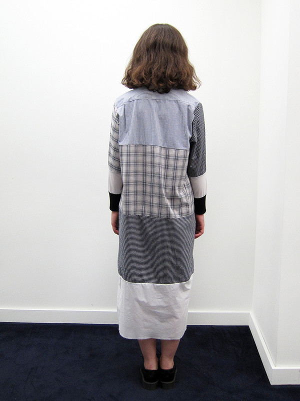 Alexa Stark Repurposed MultiPlaid Shirt Dress Alexa Stark Repurposed MultiPlaid Shirt Dress