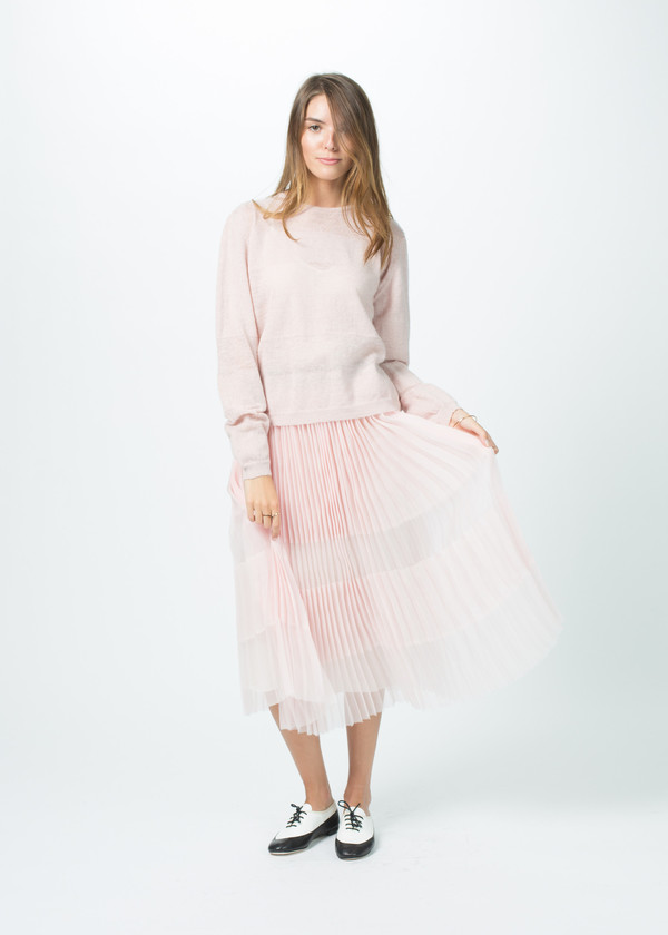 Sara Lanzi Striped Knit Pullover Sara Lanzi Striped Knit Pullover