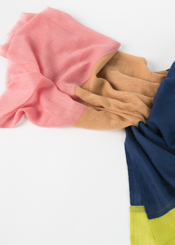 Odeeh Cashmere Panel Scarf Odeeh Cashmere Panel Scarf