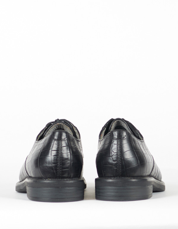 Vagabond Amina Croc Oxford Black Vagabond Amina Croc Oxford Black