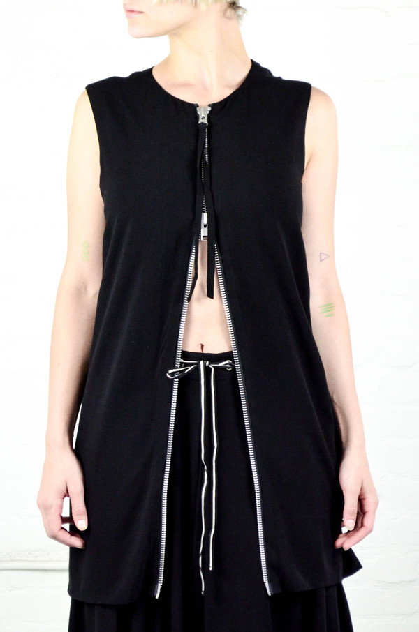 Assembly New York Assembly Crepe Zip Front Shift Dress Assembly New York Assembly Crepe Zip Front Shift Dress