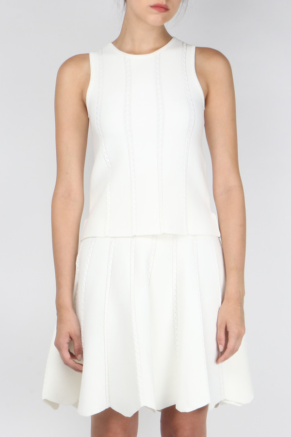 Jonathan Simkhai Cable Knit Tank Top Jonathan Simkhai Cable Knit Tank Top