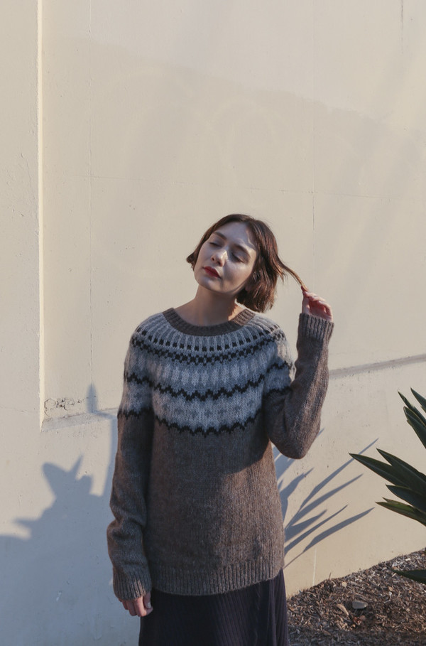 Pari Desai Lopi Hand Loomed Sweater Pari Desai Lopi Hand Loomed Sweater