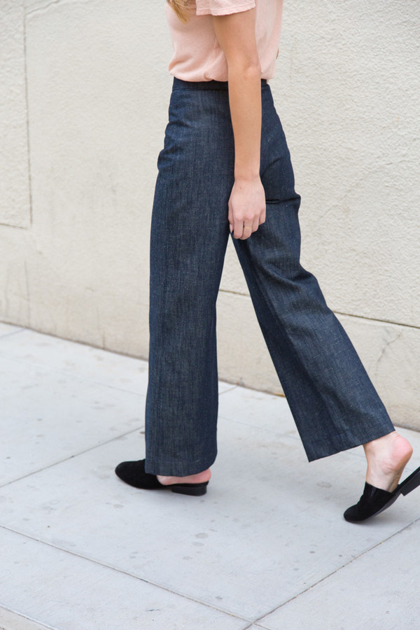 ozma wide leg denim pant ozma wide leg denim pant
