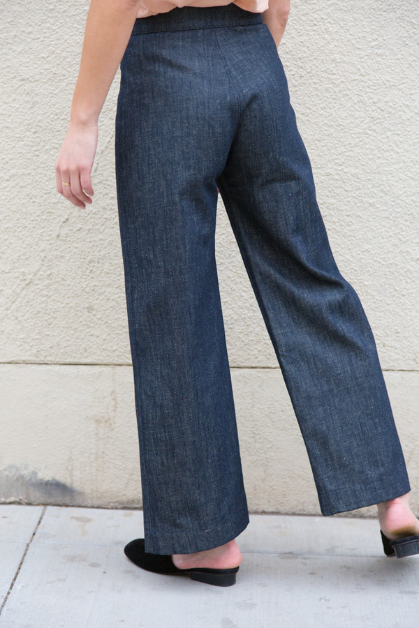 ozma wide leg denim pant ozma wide leg denim pant