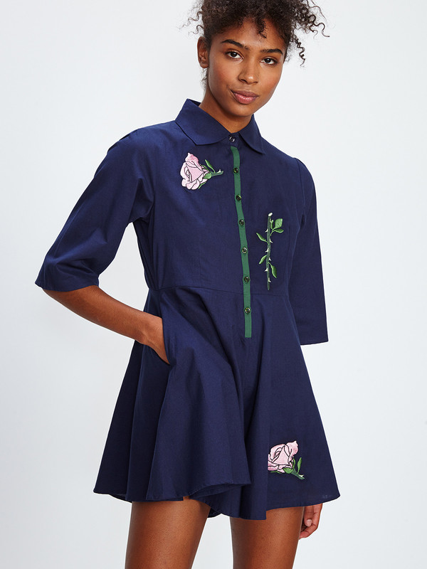 SAMANTHA PLEET SECRET GARDEN ROMPER SAMANTHA PLEET SECRET GARDEN ROMPER