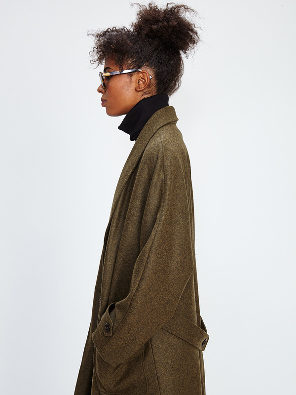 NIKKI CHASIN LOZANO SHAWL COLLAR COAT NIKKI CHASIN LOZANO SHAWL COLLAR COAT