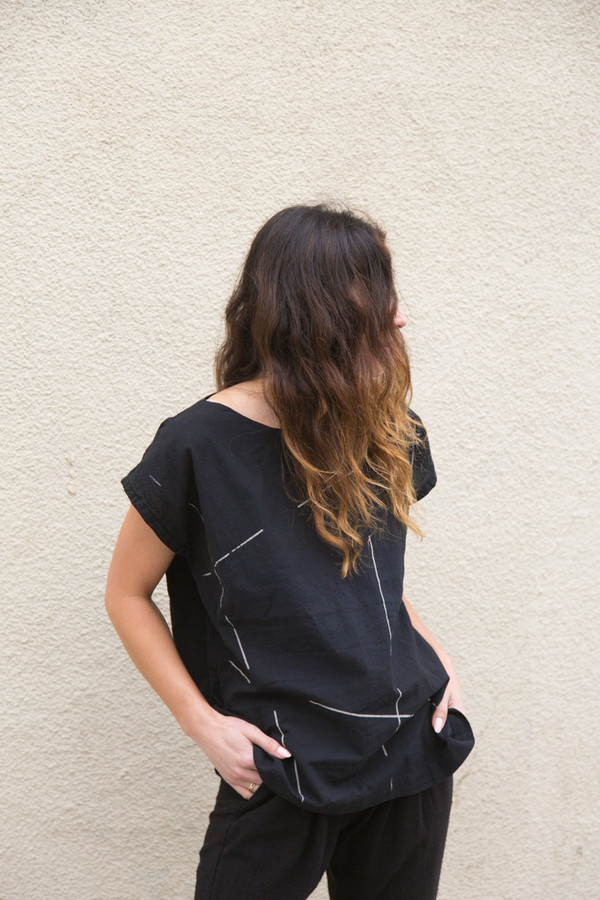 Uzi NYC uzi beams tunic Uzi NYC uzi beams tunic