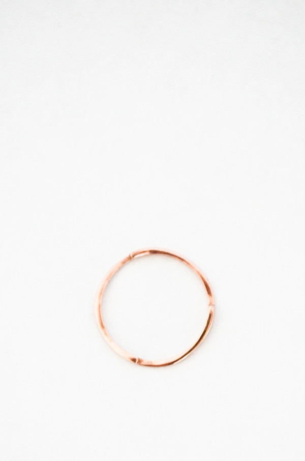 T.Kahres 10kt Rose Gold Razor Stack Ring T.Kahres 10kt Rose Gold Razor Stack Ring