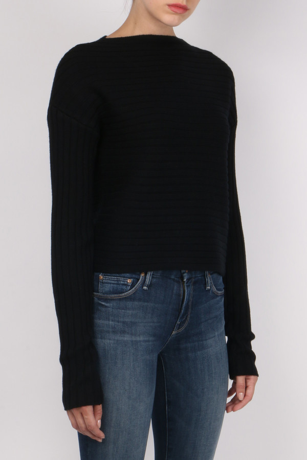 Tibi Merino Rib Sweater Pullover Tibi Merino Rib Sweater Pullover