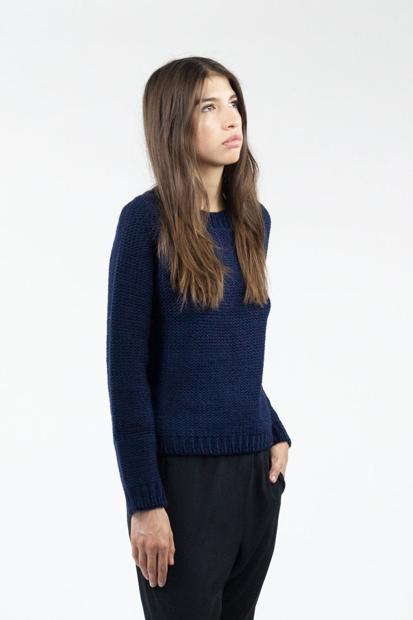 Objects without Meaning Raglan Sweater - Navy Objects without Meaning Raglan Sweater - Navy