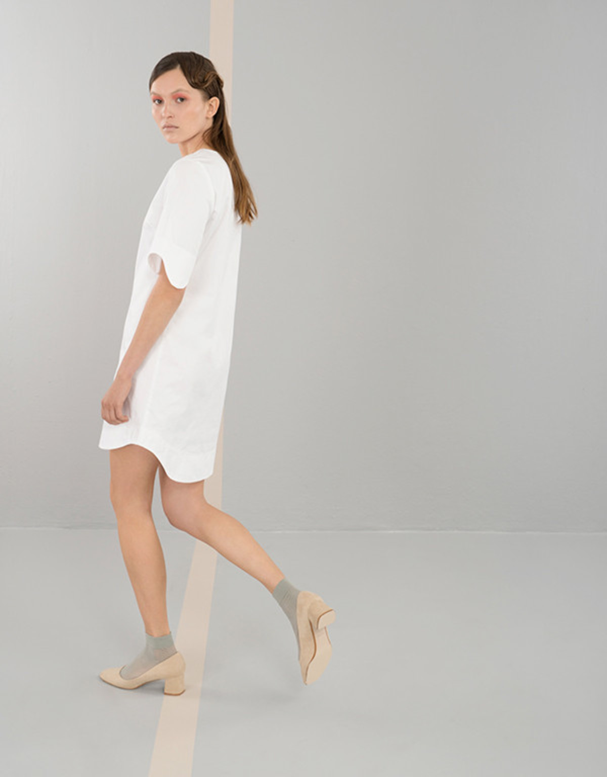 Elise Ballegeer Croquet Dress - White | Garmentory