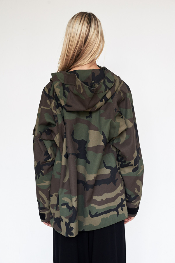 Cotton Camouflage Storm Coat Cotton Camouflage Storm Coat