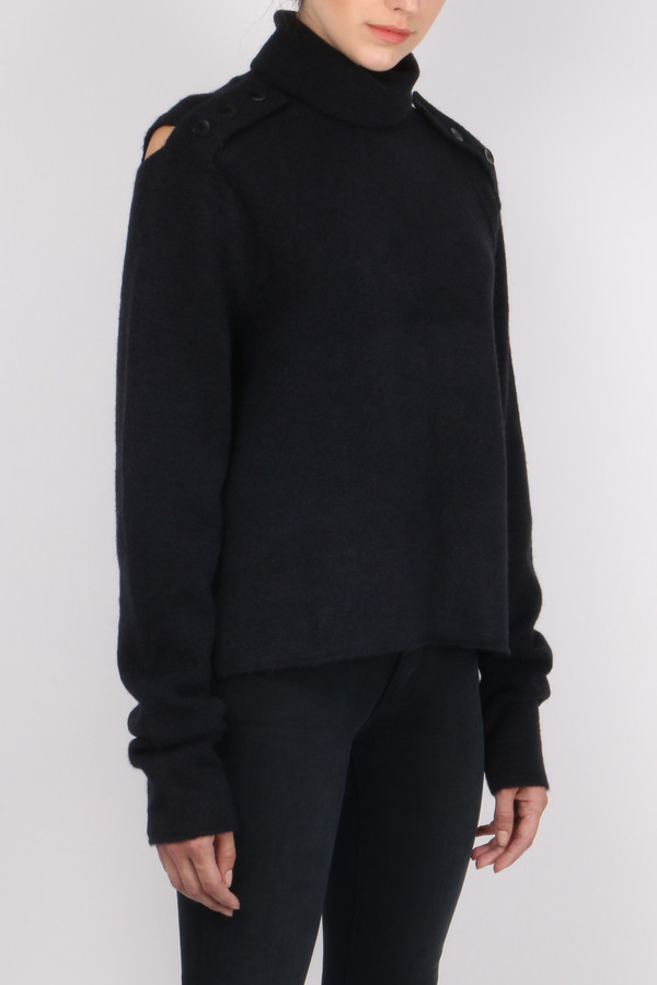 Tibi Cozy B. Cropped Pullover Tibi Cozy B. Cropped Pullover