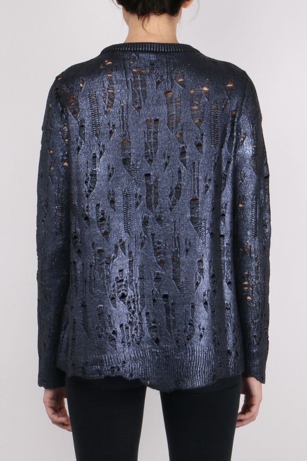 (nude) Laminated Sweater (nude) Laminated Sweater