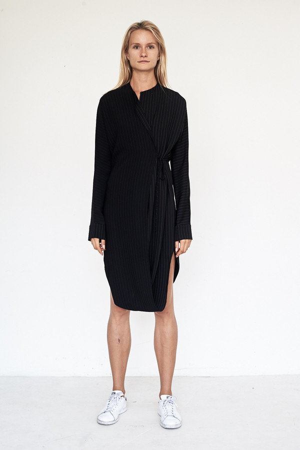 Assembly New York Stripe Twist Dress Assembly New York Stripe Twist Dress