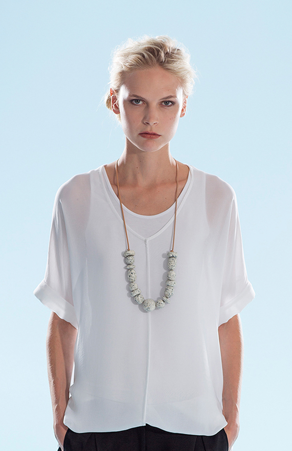 Terrazzo Bead Necklace Terrazzo Bead Necklace
