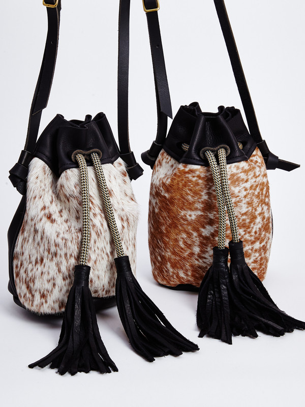 Eleven Thirty CHRISTIE BAG / BROWN & WHITE PONY Eleven Thirty CHRISTIE BAG / BROWN & WHITE PONY