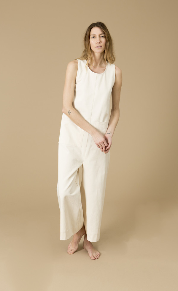 Ilana Kohn Harry Jumpsuit, Cream Ilana Kohn Harry Jumpsuit, Cream
