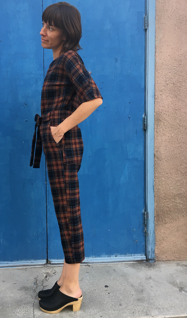 no. 6 plaid jumpsuit no. 6 plaid jumpsuit