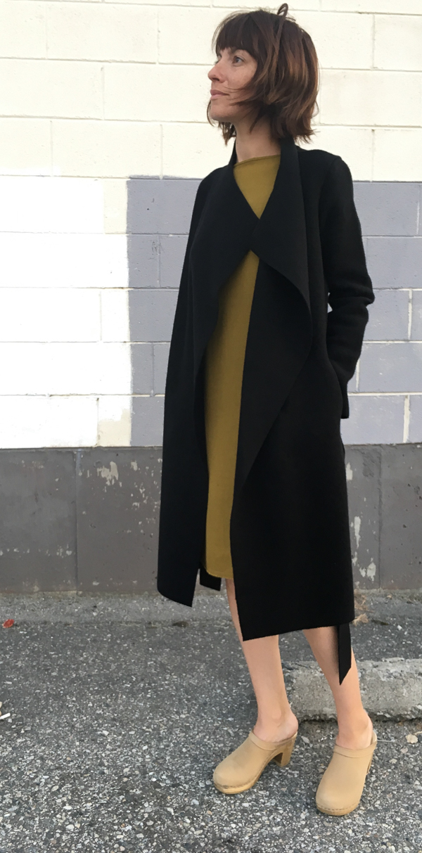 line boiled wool wrap coat line boiled wool wrap coat