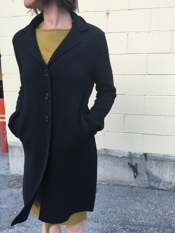 line boiled wool button coat line boiled wool button coat