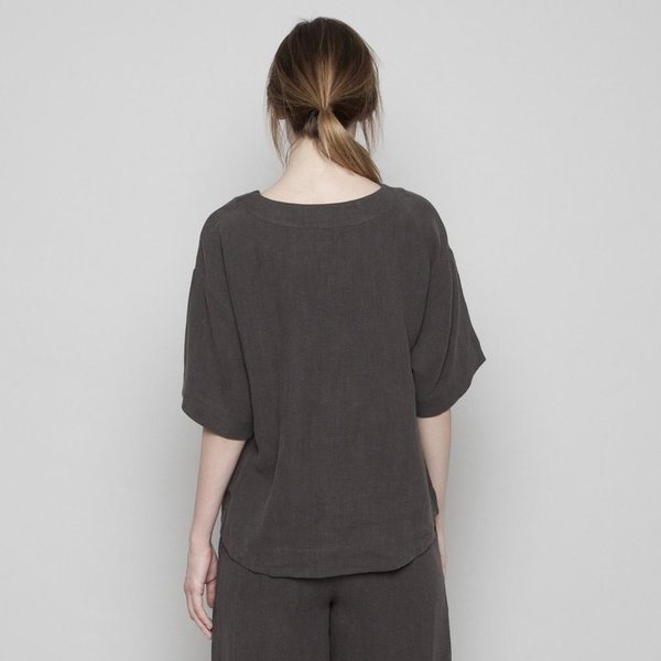 7115 by szeki Relaxed Boat Neck Top 7115 by szeki Relaxed Boat Neck Top